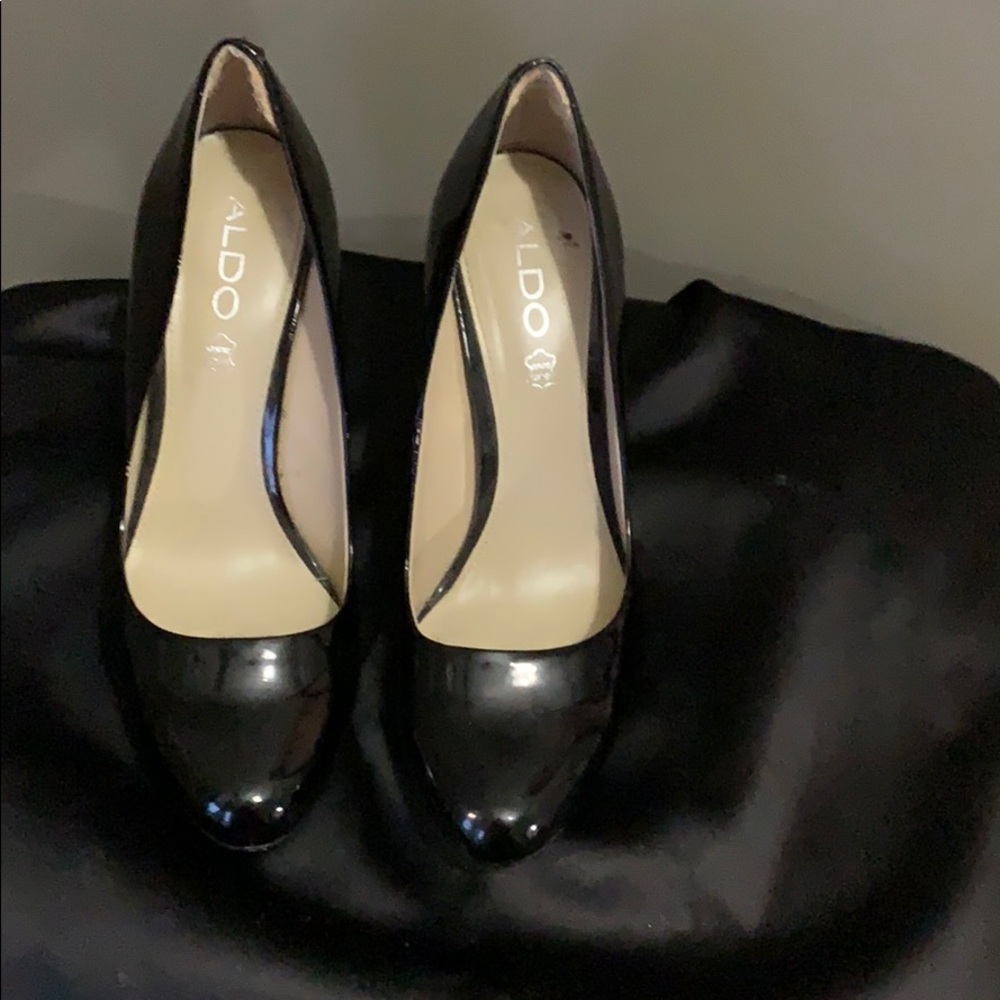 Black high heels